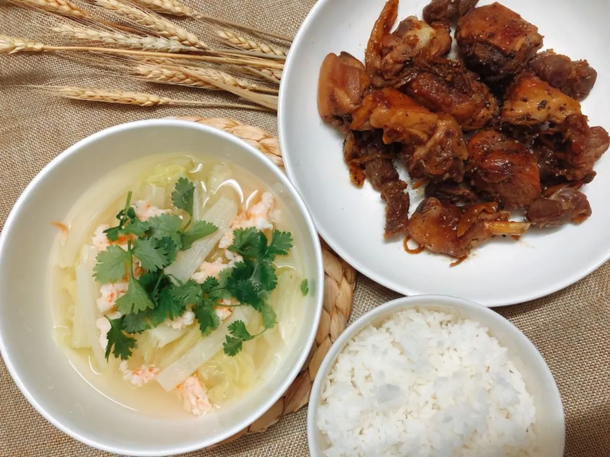 braised duck neck