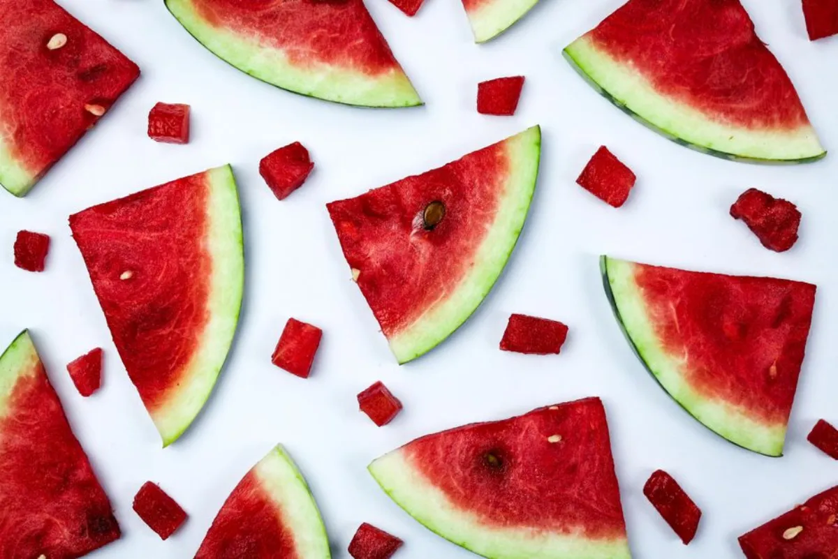 melon cubes